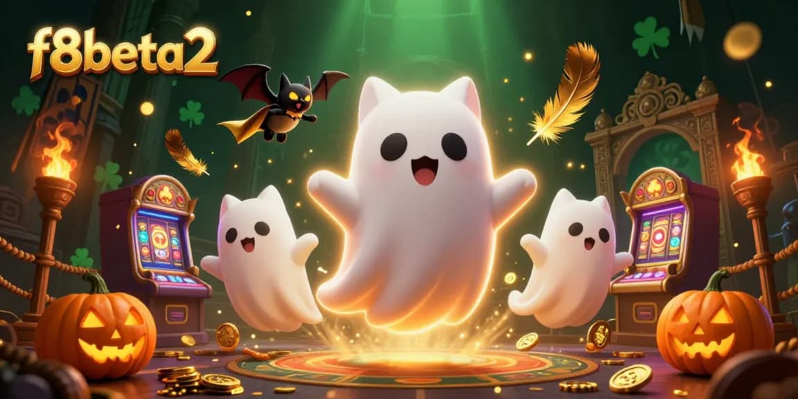 Experience thrilling wins at f8beta2 with a ghost cat and treasures in a haunted casino