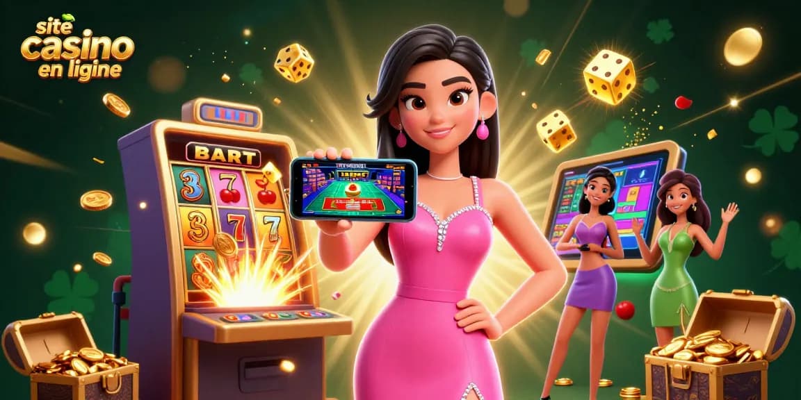Vivez l'excitation sur le site de casino en ligne avec une superbe présentation de jeux de croupier en direct et des éléments de casino vibrants.