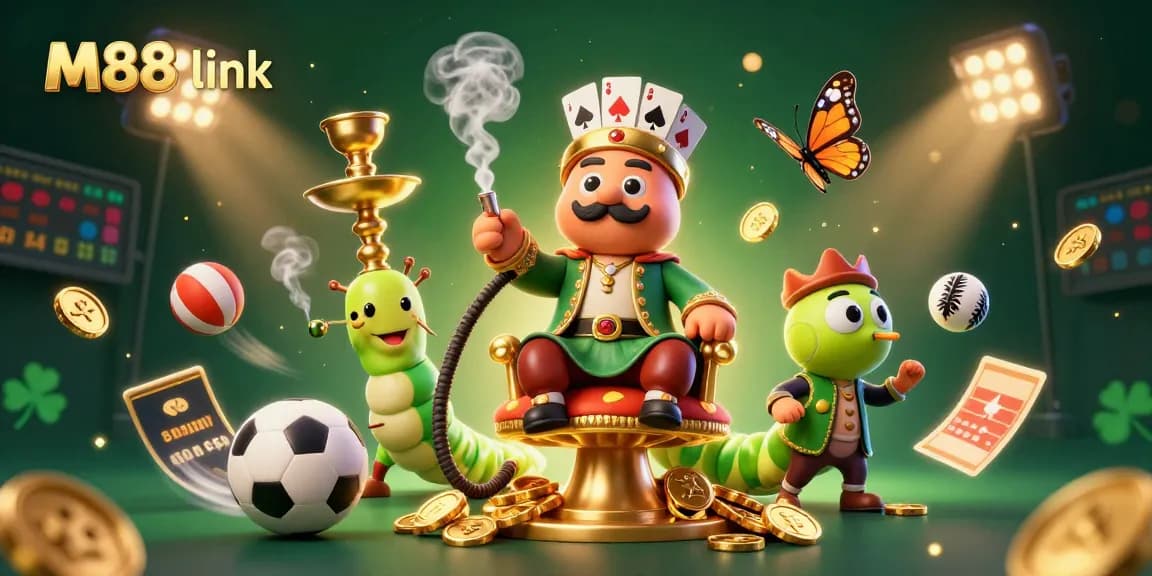 Taruhan dengan M88 link di kasino online yang kaya warna dan penuh detail