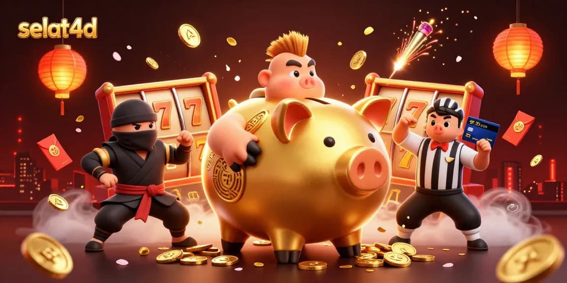 Experience thrilling gameplay in selat4d with dynamic characters in a vibrant casino atmosphere.