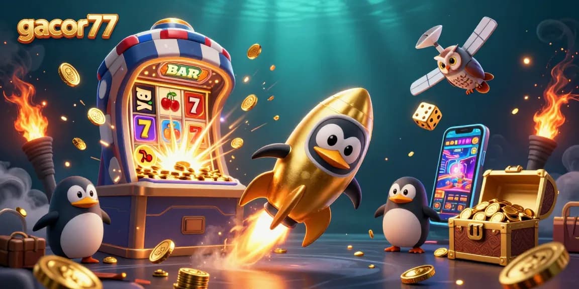 Permainan online gacor77, jackpot menggelegar dari mesin slot dengan keuntungan maksimal.