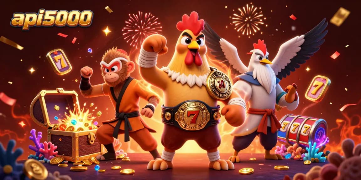 Rasakan keseruan api5000 dengan kemenangan besar dalam slot bertema kasino.