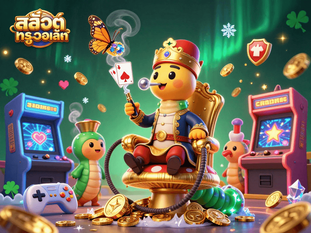 เล่นสล็อตออนไลน์สล็อตทรูวอเลทพบสัญลักษณ์เกมคาสิโนต่างๆในฉากที่น่าตื่นเต้น