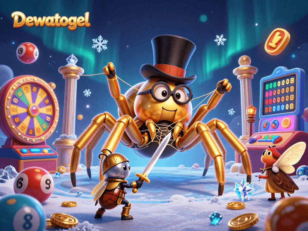 Dewatogel menginterpretasikan dunia togel online dengan inspirasi dari karakter unik dalam ilustrasi 3D.