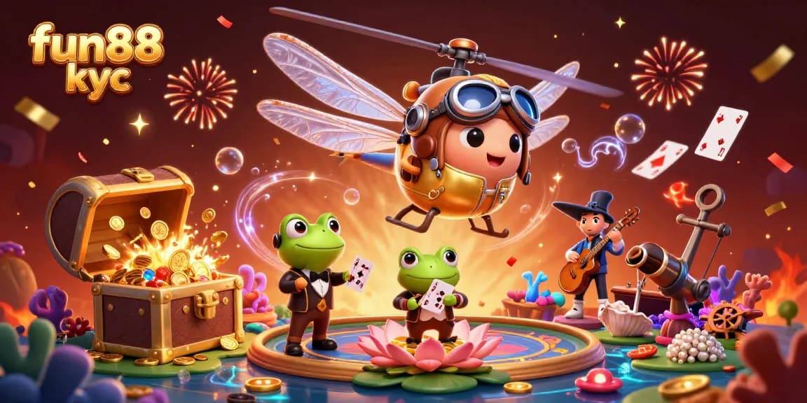 fun88 kyc cung cấp trải nghiệm sòng bạc trực tuyến tuyệt vời với các trò chơi hấp dẫn