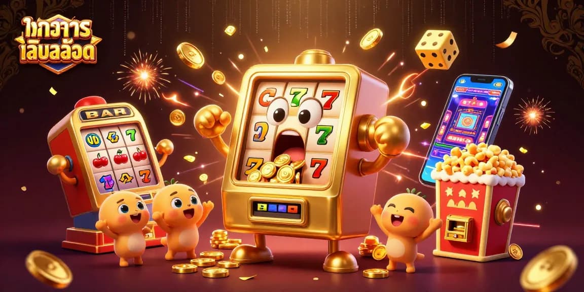ทดลองเล่นสล็อต เพลิดเพลินกับเกมสล็อตออนไลน์ที่สร้างความตื่นเต้นและโชคลาภ