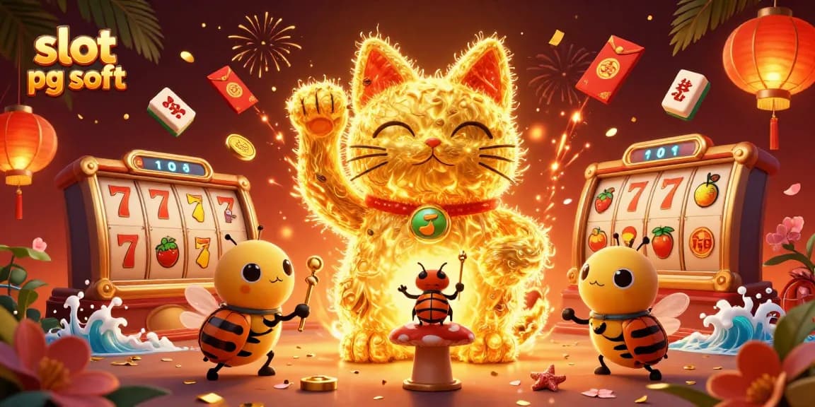 Menangkan permainan judi dengan slot pg soft di DEWATASLOT888 yang penuh warna dan simbol keberuntungan.