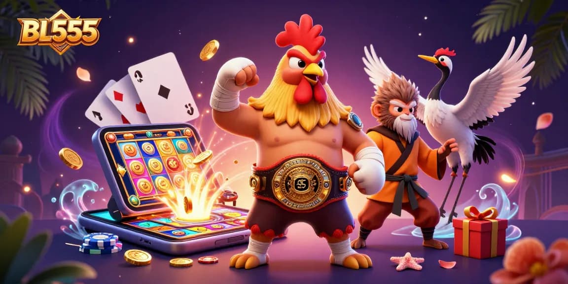 Experience dynamic gameplay at BL555 with exciting slot games and engaging characters.