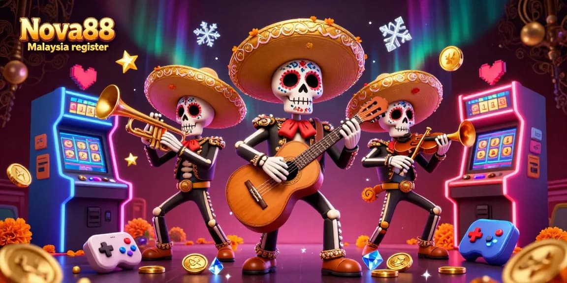 Join the game at Nova88 Malaysia register with vibrant mariachi-themed casino fun!