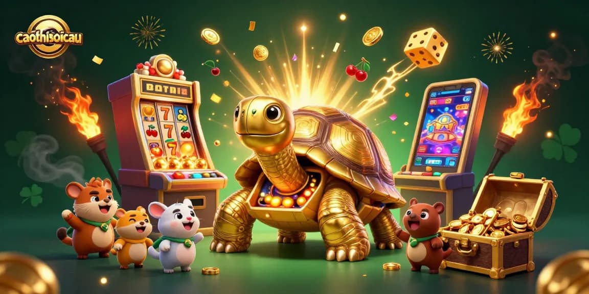 Experience winning thrills with caothusoicau's exciting 3D casino scene featuring gambling elements.