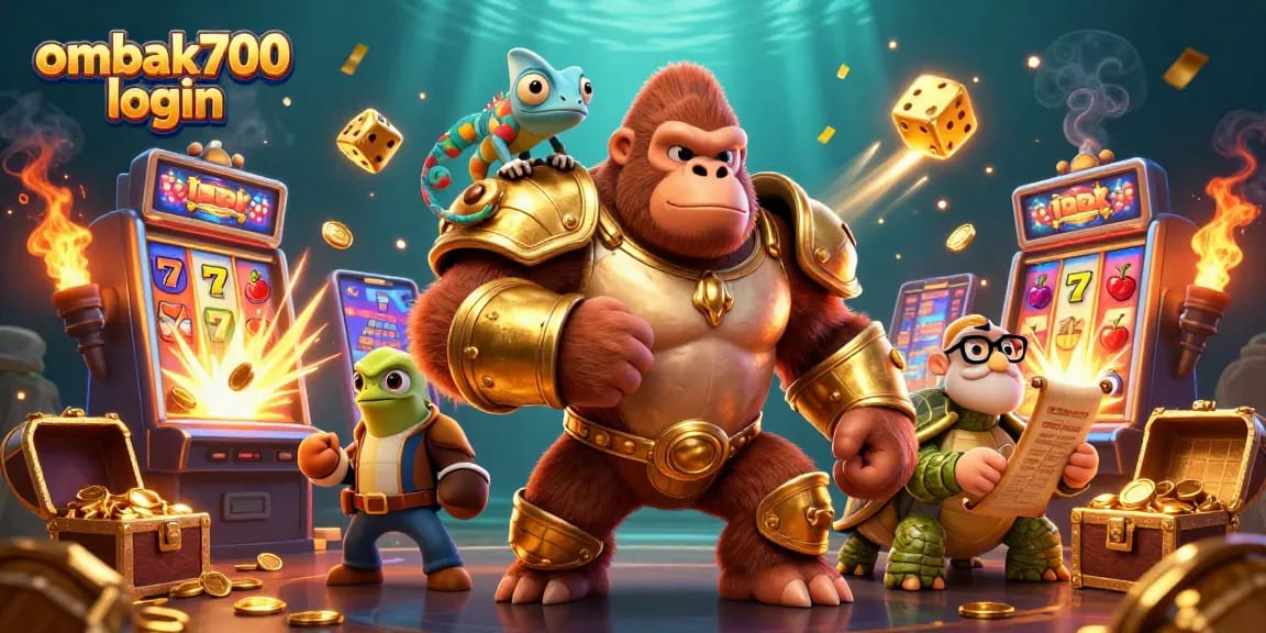 Menangkan taruhan Anda di ombak700 login dengan ilustrasi slot permainan yang menarik dan karakter menarik.