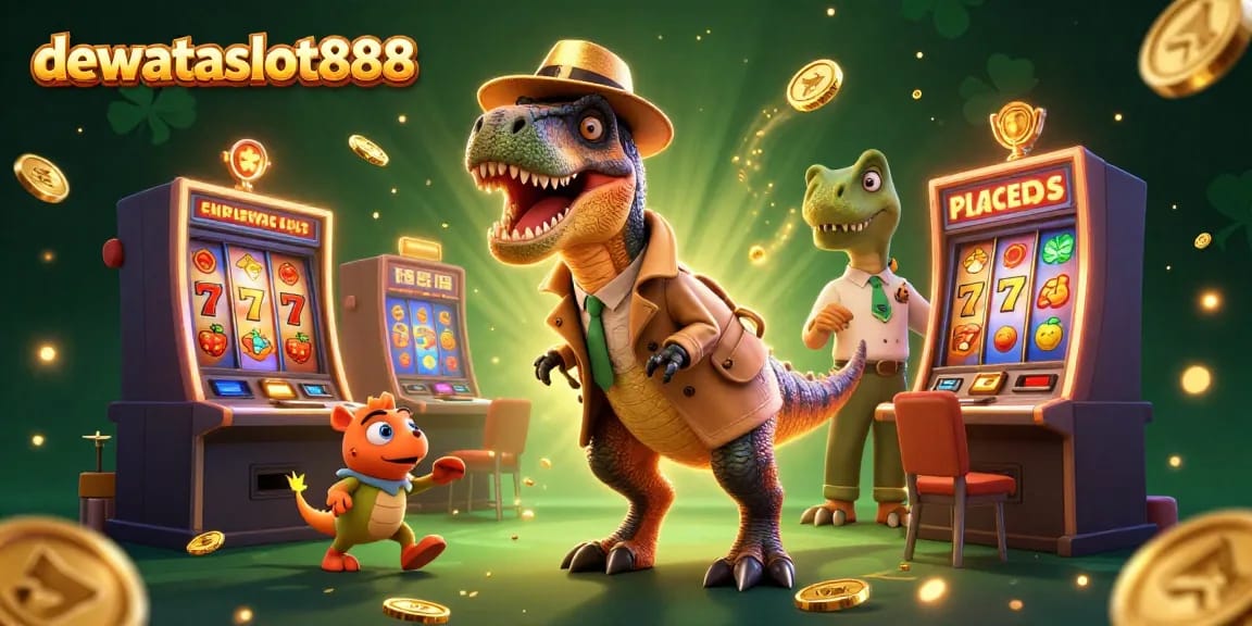 dewataslot888 menang di mesin slot dengan banyak koin terbang dan jackpot cerah bergambar