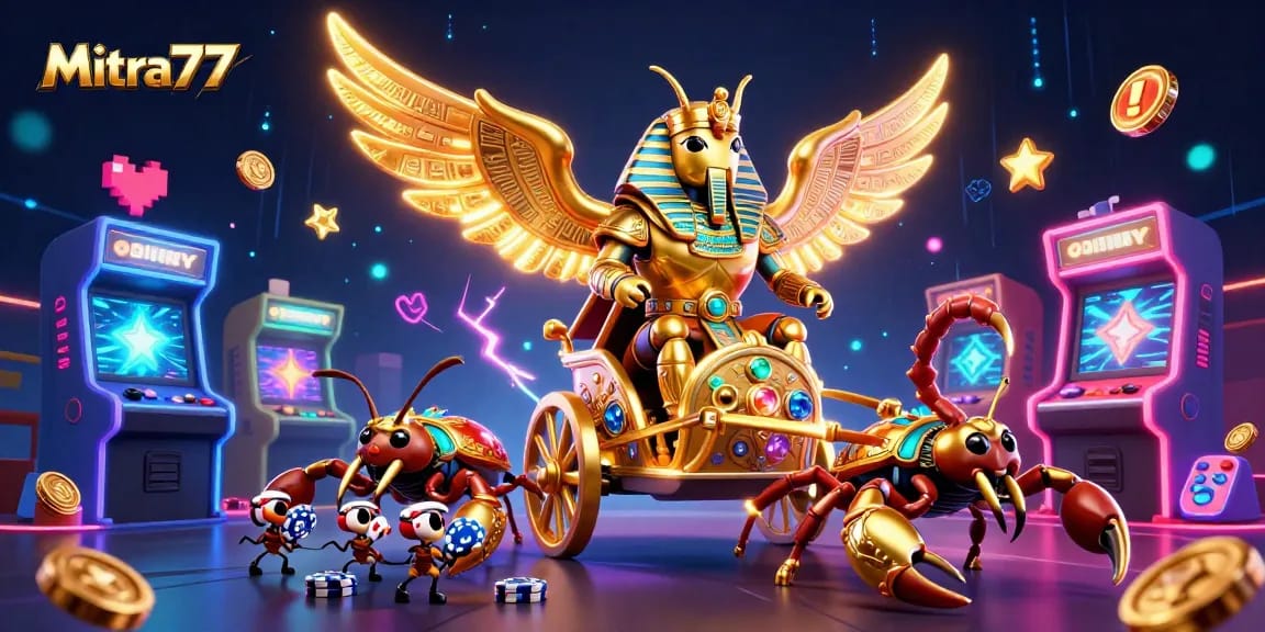 Mitra77 memberikan pengalaman bermain slot gacor dengan sensasi menang maksimal di chariot yang dramatis.