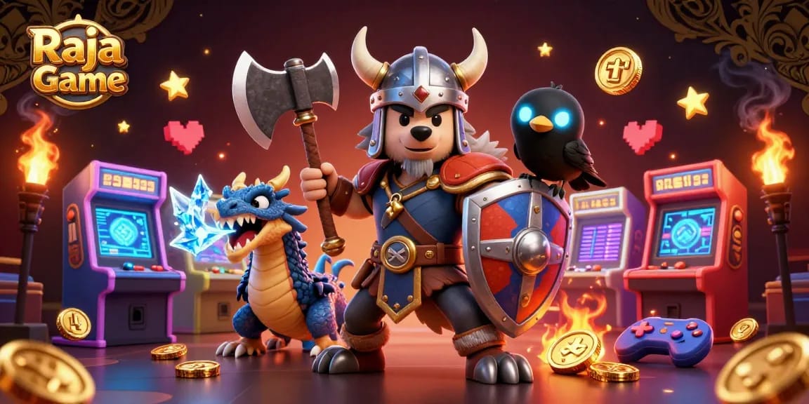 Engage in thrilling action with Raja Game, where players enjoy vibrant arcade-style games and rewards.