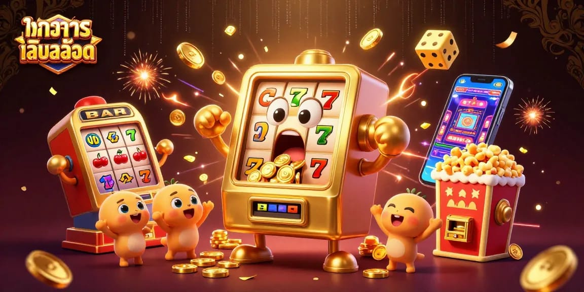 ทดลองเล่นสล็อต เพลิดเพลินกับเกมสล็อตออนไลน์ที่สร้างความตื่นเต้นและโชคลาภ