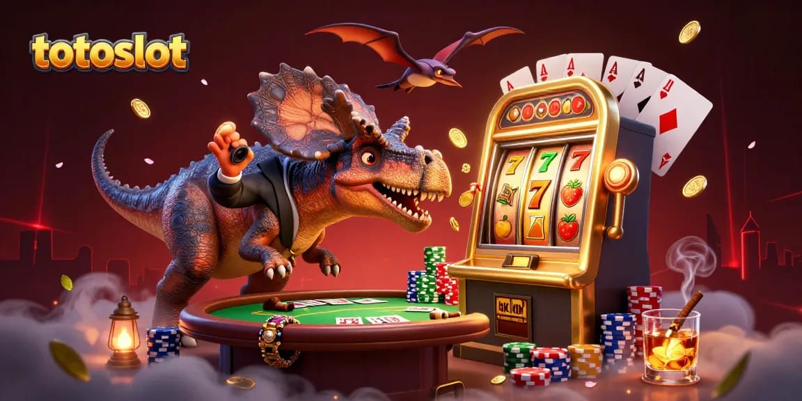 Experience thrilling wins in the totoslot scene with dynamic characters and vibrant casino elements