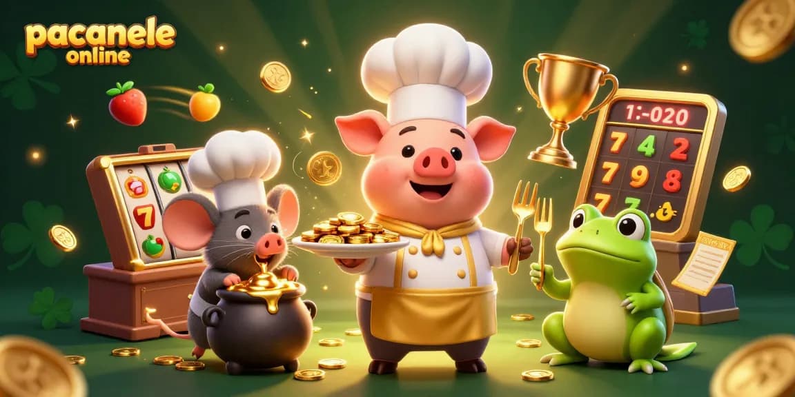 Joacă păcănele online și câștigă premii fantastice la SLOT.MD, inspirație dintr-o ilustrație 3D vibrantă.