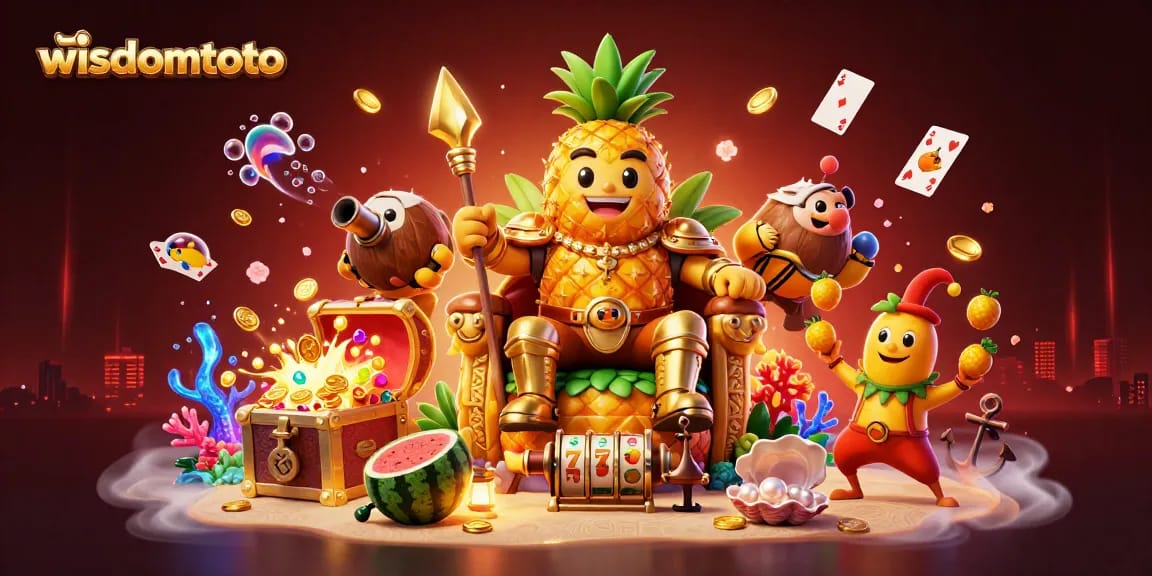 Menangkan hadiah di wisdomtoto dengan slot kasino dan simbol buah yang menarik.