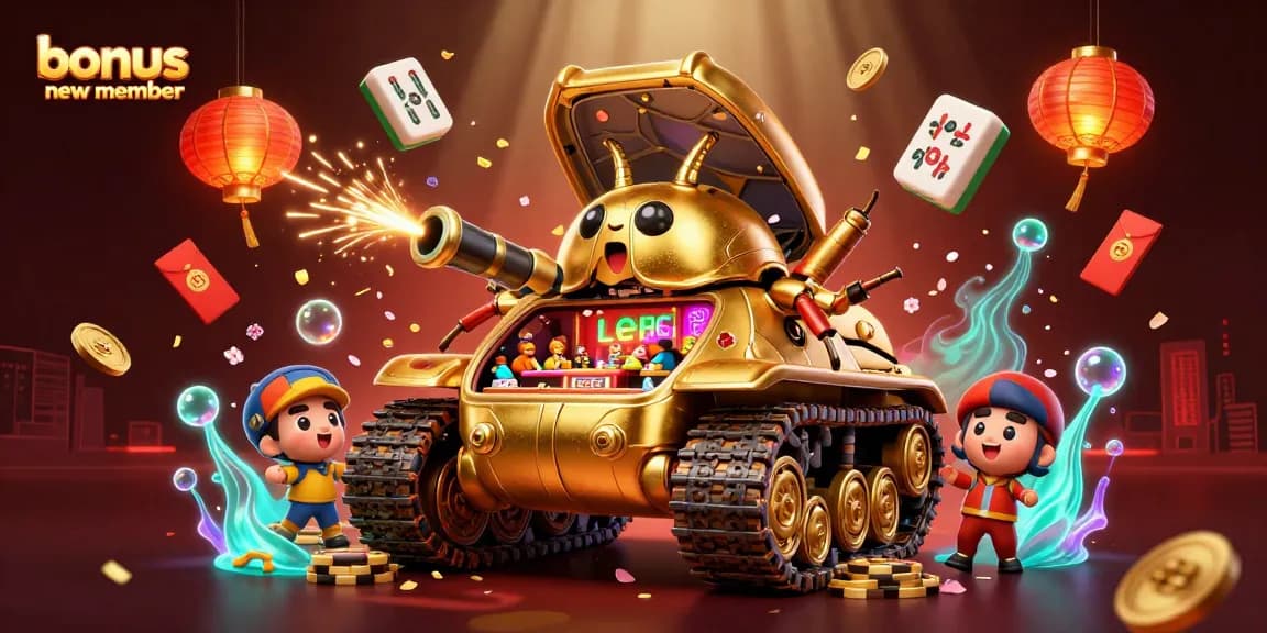 Experience the thrill of a bonus new member at a miniature casino inside a golden beetle tank.