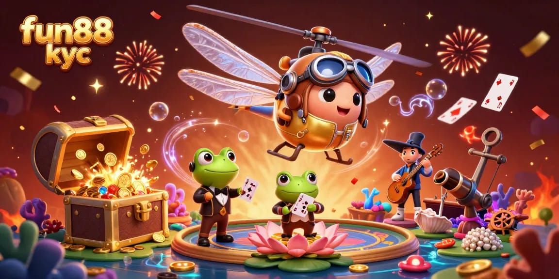 fun88 kyc cung cấp trải nghiệm sòng bạc trực tuyến tuyệt vời với các trò chơi hấp dẫn