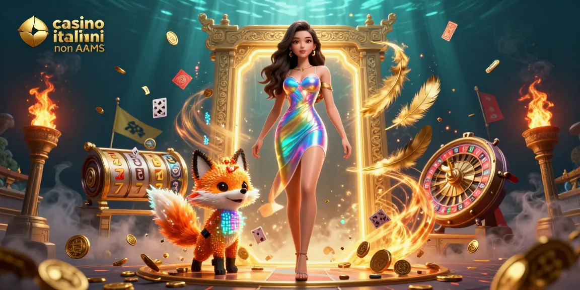 Coinvolgiti nei casino italiani non AAMS con elementi di gioco dinamici e visualizzazioni vivaci.
