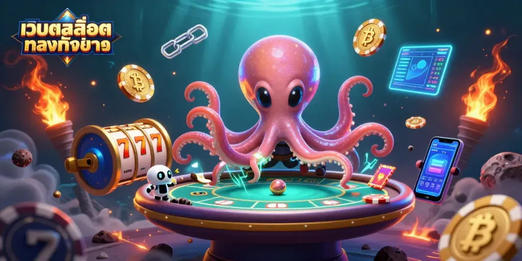เว็บสล็อตตรงทั้งหมด สร้างประสบการณ์การเล่นใหม่ด้วยเกมสล็อตออนไลน์ที่หลากหลาย
