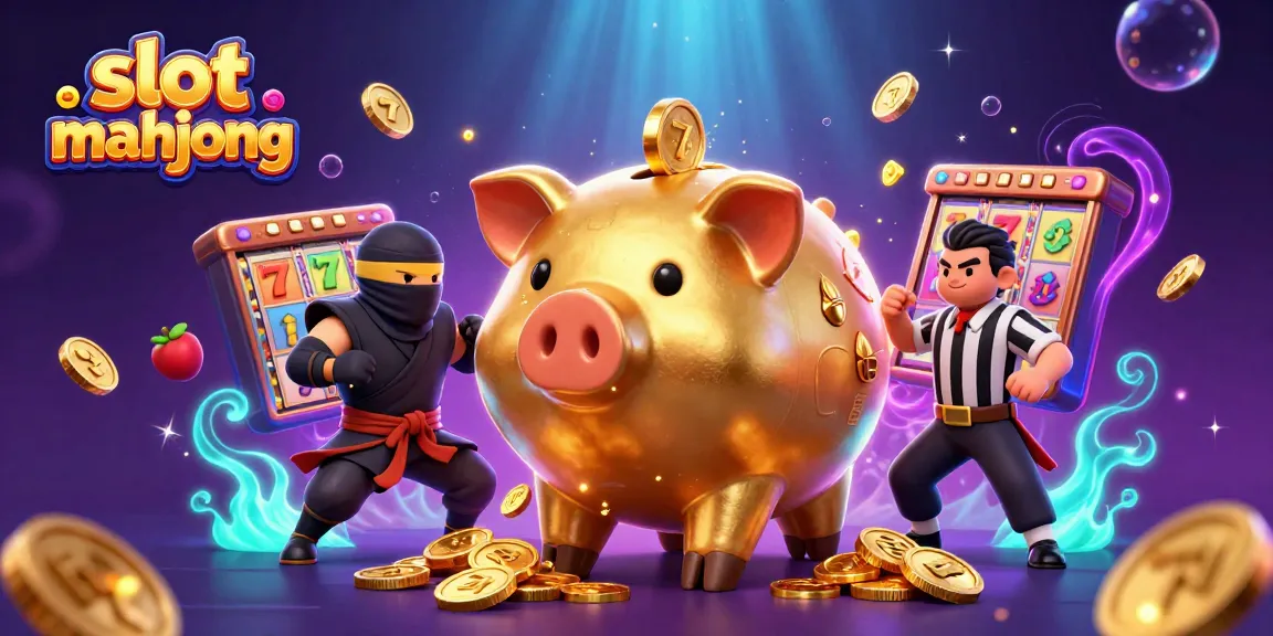 Kemenangan besar bermain slot mahjong dengan piggy bank dan karakter keren