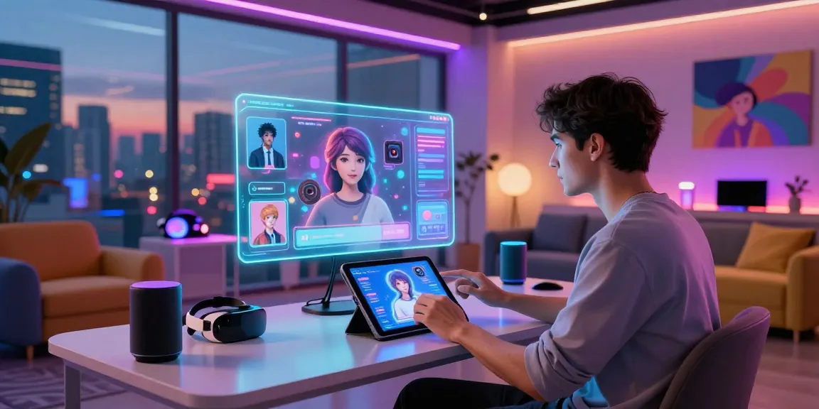 Engaging NSFW AI chat session with a customizable character in a modern digital workspace.
