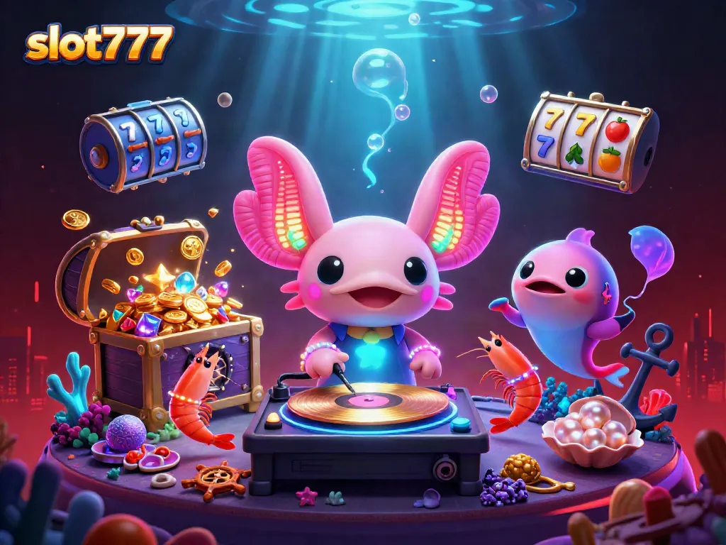 Bermain slot777 dengan karakter animasi ceria, menemukan harta karun di lingkungan kasino yang semarak.