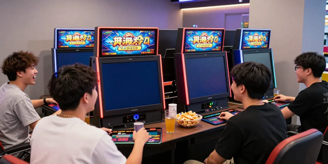 Pengalaman bermain mesin slot Mahjong Ways 2 di lounge modern dengan pemain yang antusias.