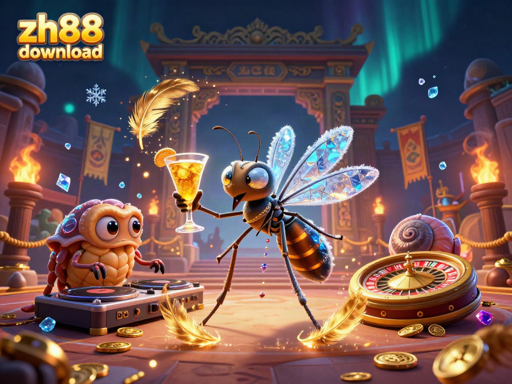 Engage with the thrilling zh88 download experience featuring unique game elements and vibrant 3D characters.