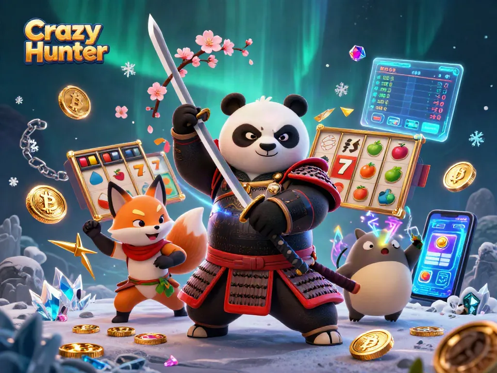 เล่น Crazy Hunter ในบรรยากาศคาสิโน 3D ของขวัญและการชนะ!