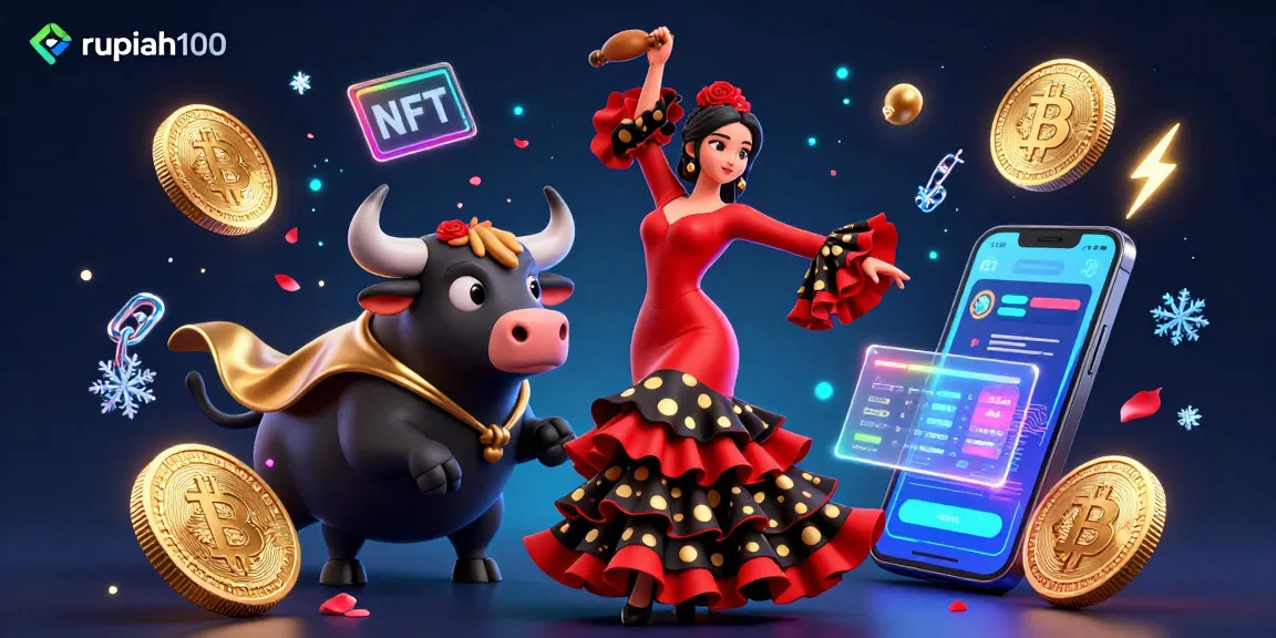Experience the excitement of gambling at rupiah100 with 3D characters and vibrant casino elements.