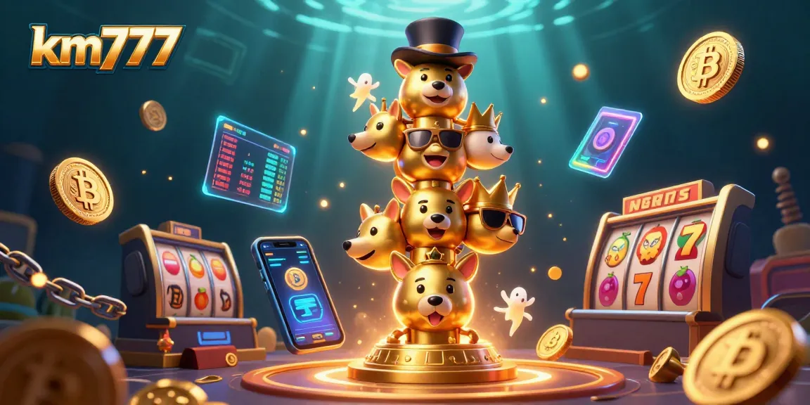 Get ready to dive into the action with km777's vibrant casino atmosphere filled with animations and exciting games.