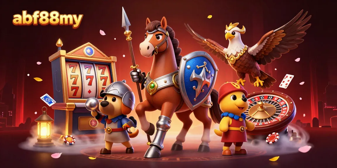 Experience thrilling gameplay and win with afb88my's vibrant medieval casino scene.